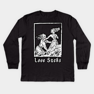 Love Sucks Kids Long Sleeve T-Shirt